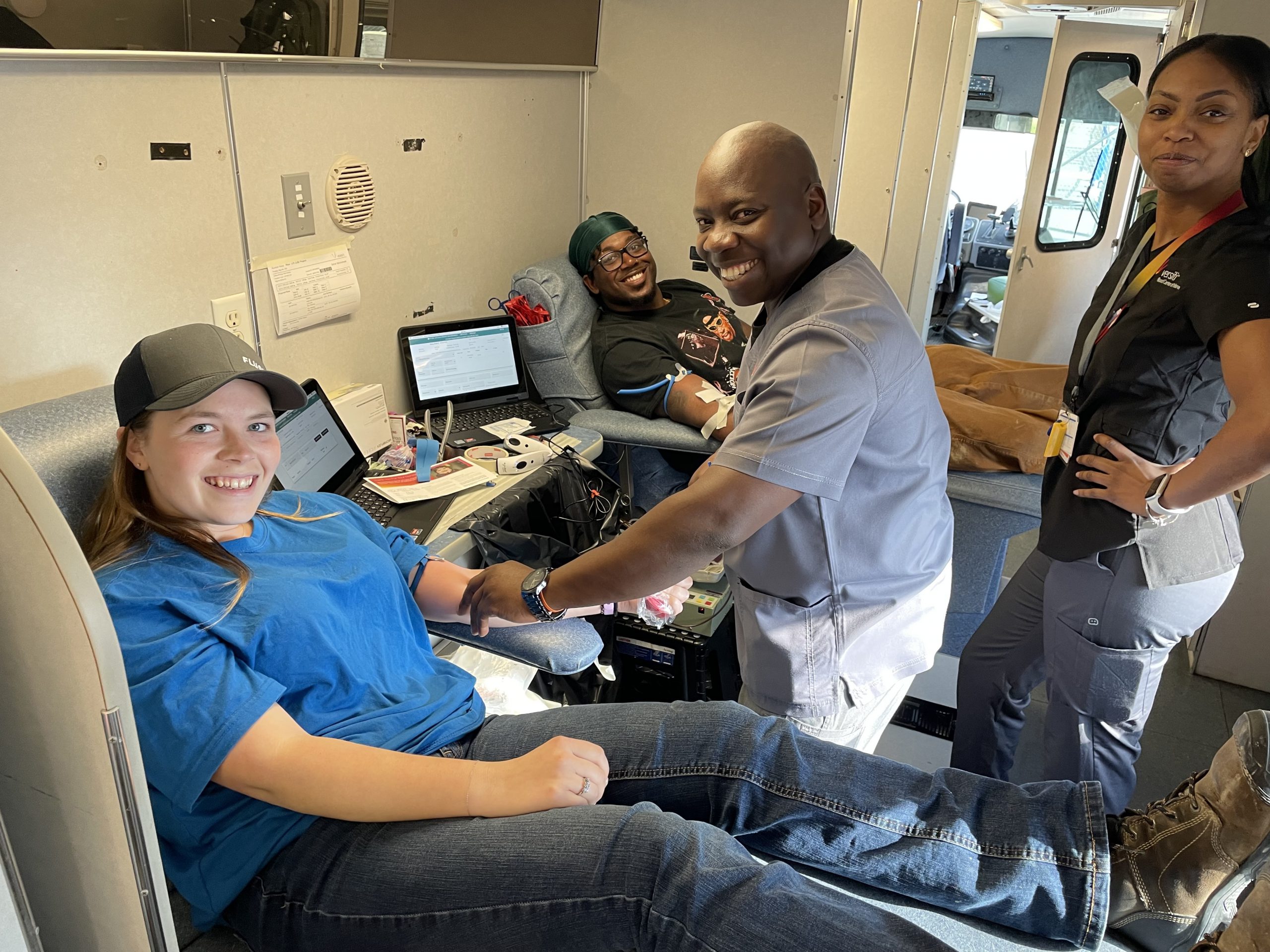 LP1 blood drive breaks site record