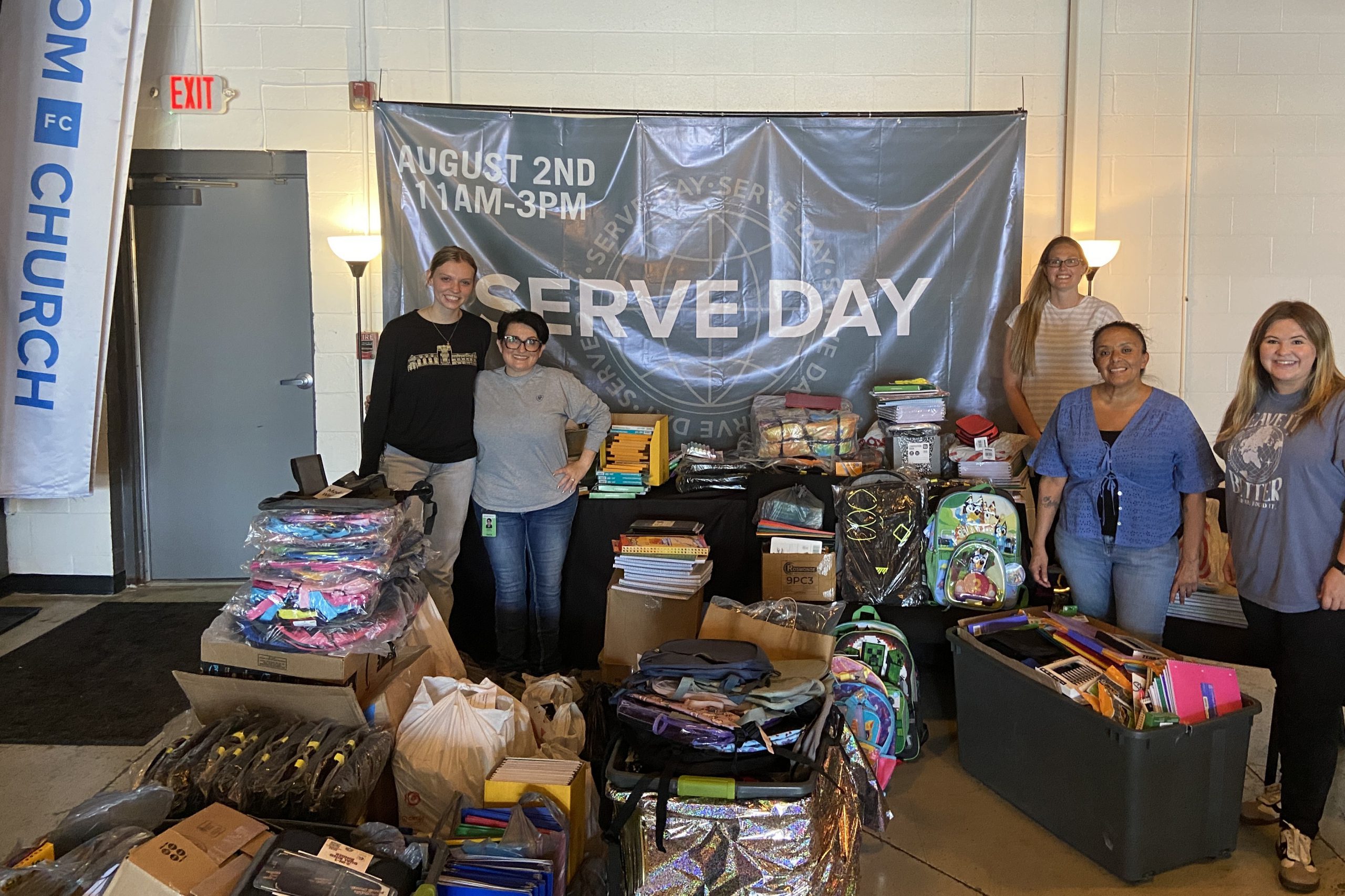 Supporting Local Students with School Supplies